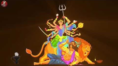 Subho Mahalaya Animated Video   Happy Durga Puja Greetings    New Whatsapp Status