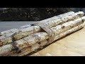 Decoupage Paper Towel rollers to Faux Birch wood Fireplace logs Decoupage Paper Towel rollers to Faux Birch wood Fireplace logs