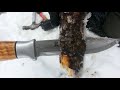 Destruction test brusletto bamsen knife