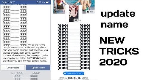 HOW TO MAKE FACEBOOK INVALID NAME 2020 | FB INVALID NAME || FB DUBBAL NAME 2020 | FB STYLISH NAME ||
