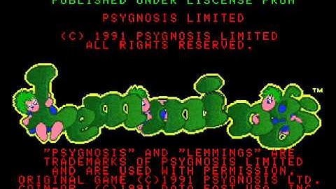 Arcade Prototype Lemmings Music - March of the Mods