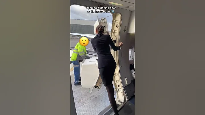 Team Boeing or team Airbus? ✈️ #flightattendant opens airplane door - DayDayNews