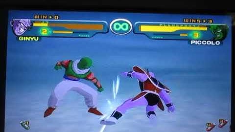 Dragon Ball Z Budokai(Gamecube)-Ginyu vs Piccolo