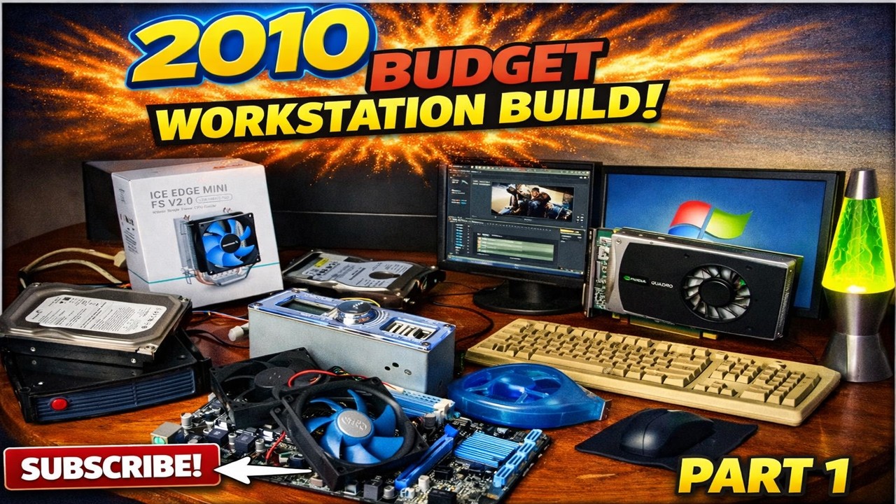 2010 PC Build for gaming and work - Part 1 - YouTube