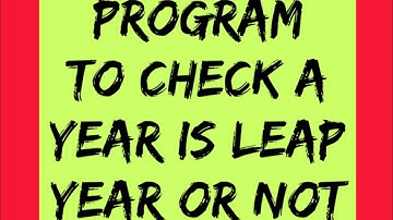 program to check a year is leap year or not in C++||example of nested if statement in C++