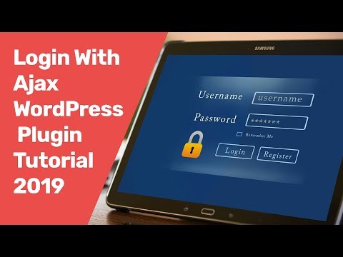 WordPress Login Plugin | Login With Ajax WordPress Plugin Tutorial 2019