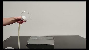 Bernoulli Funnel and Ball