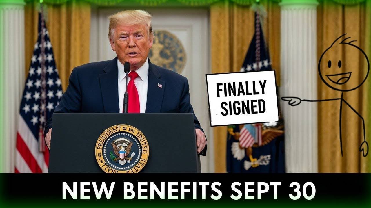 Breaking! Trump Signs It – Big September 30th 2025 Update for SSI & SSDI Checks