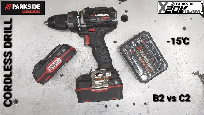 Parkside Performance Cordless drill / driver PABSP 20-Li B2 Unboxing and  TEST 