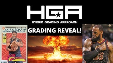 HGA RETURN REVEAL WITH CUSTOM LABELS! LEBRON, ZION NET MARVELS!