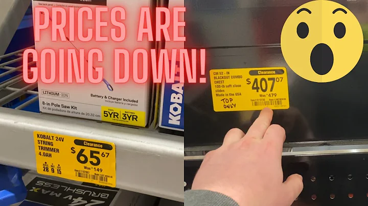 The Clearance Hunt At Lowes Continues! Craftsman Tool Box Clearance! Kobalt Price drops!