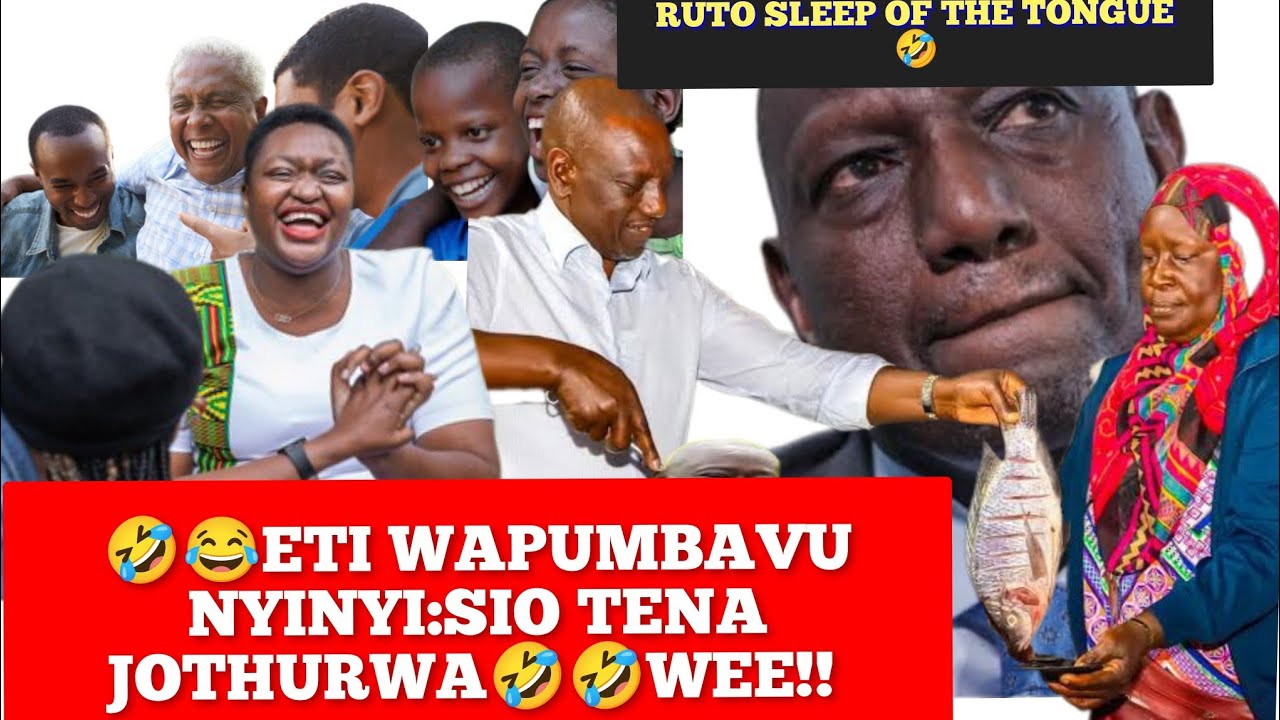 😂💥GEN Z'S ON RUTO'S NECK AFTER CALLING LUOS WAPUMBAVU 🤣🤣