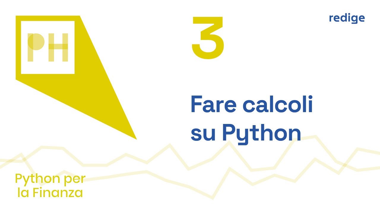 3. Operatori matematici - Python per la Finanza - YouTube
