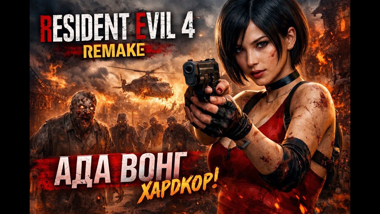 ФИНАЛ + DLC АДА ВОНГ ► ХАРДКОР ► Resident Evil 4 Remake ► Стрим №10