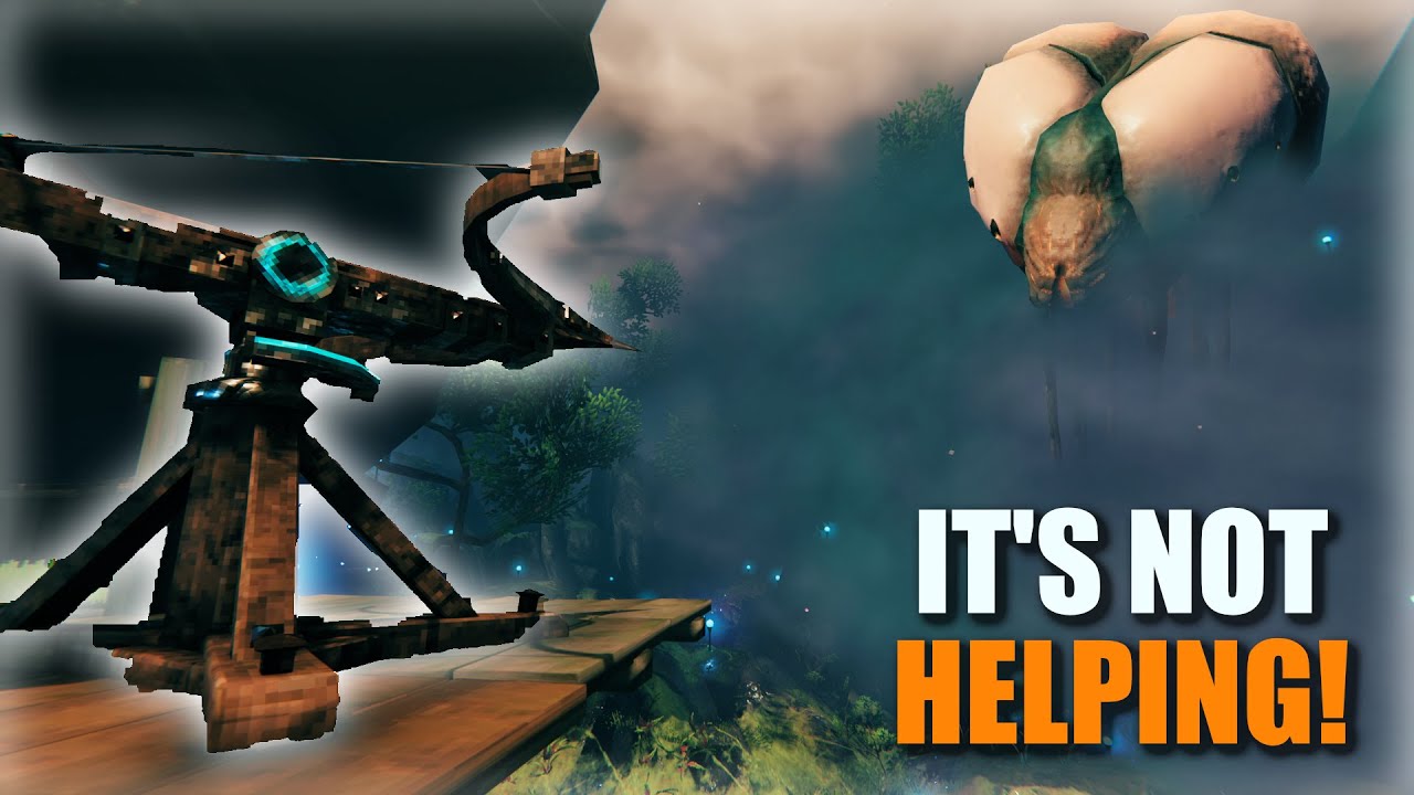 We Made A Ballista! - Valheim