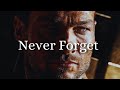 Never FORGET - Motivational speech