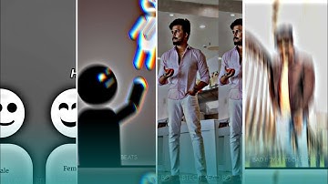 Angry Face Status Alight Motion Video Editing | Attitude Status Video Editing | Best Friend Xml File