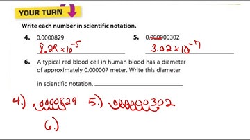 2-3 Scientific Notation with negative powers of 10