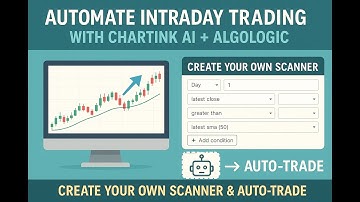 Chartink + Algologic Automation (Part 2) | Webhook & Toggle Control for Trading Strategies