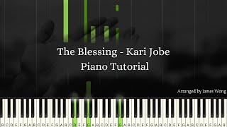 Vignette de la vidéo "The Blessing - Kari Jobe | Piano Tutorial"