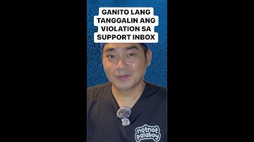PAANO TANGGALIN ANG MGA VIOLATION SA FACEBOOK SUPPORT INBOX