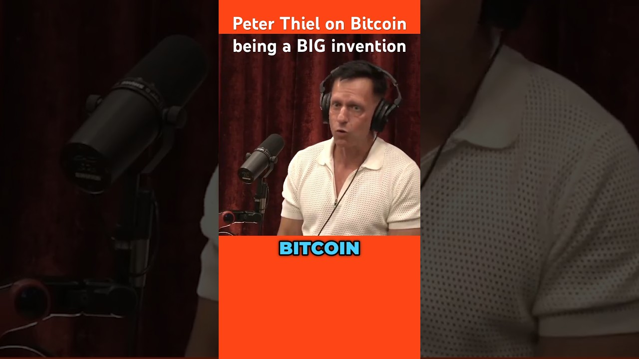 Billionaire Peter Thiel says Bitcoin is a BIG invention #bitcoin #crypto  #technology - YouTube