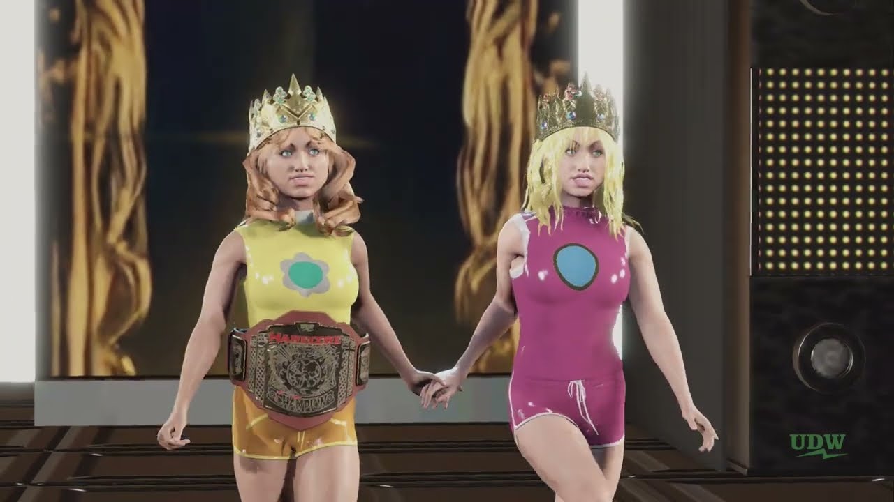 Princess Daisy (c) vs Marceline, Hardcore Championship, No Holds Barred (Budokai Tenkaichi VIII, M3)