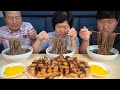 시원한 냉메밀국수와 바삭한 안심 돈까스!! (Cold Buckwheat Noodles & Pork Cutlet) 요리&먹방!! - Mukbang eating show