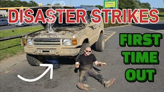 First time OFF ROAD Ends in DISASTER! Discovery 2 life!