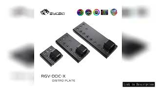 Bykski Black 360mm Fan Radiator Bracket ,Mount 12cm Fan Computer Case Holder,B-ST-3FN-V2