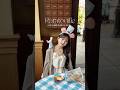 レミー可愛い🐭🇫🇷レミーフードも25周年ディズニーフードめちゃめちゃ美味しかった🩵 #ディズニー #disneysea #春コーデ #あみみゆ