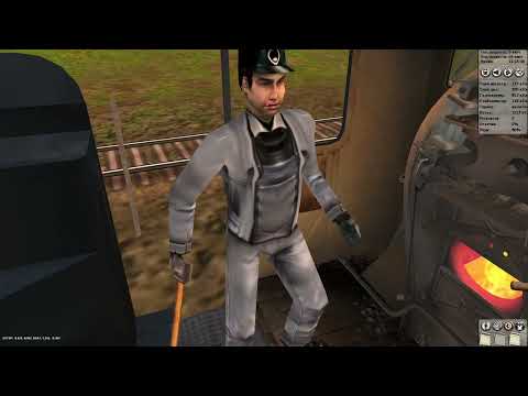 Trainz Railroad Simulator 2004: Учимся водить паровоз
