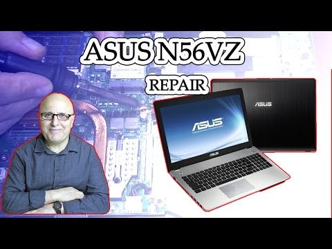 ASUS N56 VZ Notebook DVDRW Arayüz Tamiri & Menteşe Onarımı