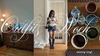 outfits of the week #10 | moving into my new apartment!!