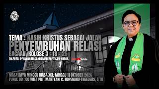 Ibadah Minggu Biasa Ke XIX Bulan Keluarga,  Minggu 11 Oktober 2026