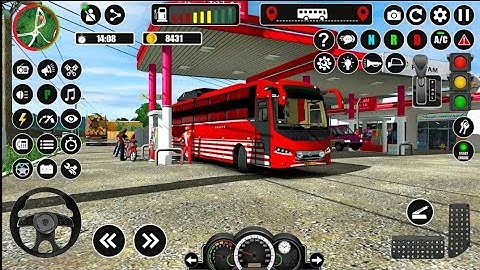 OFF-ROAD BUS 🚌 DRIVING GamesXtreme Challenging Bus Driving  #gaming #drivinggame #games 