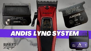Andis AMP'D Blade, GTX-Z LYNC M-Force, Single Magnetic Guards, W/ Recon, Phenom Clipper & Trimmer