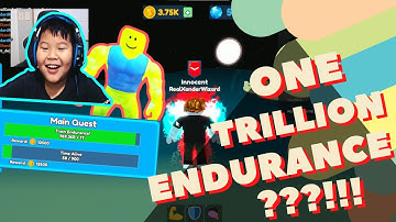 Getting One Trillion Endurance? Roblox Super Power Fighting Simulator