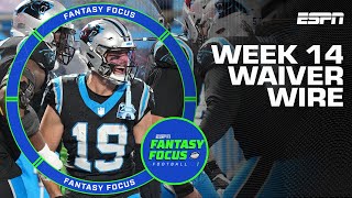 Week 14 Waiver Wire + Playoff Difference Makers | Fantasy Focus 🏈