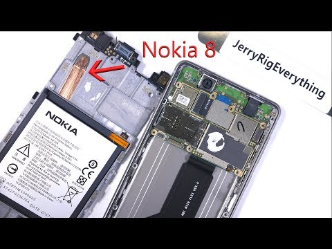 Nokia 8 Teardown - Screen Repair and Battery Replacement