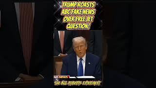 Trump completely roasts ABC reporter!