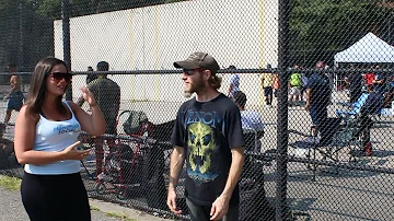 Interview With Mike At King Of Hoover Singles Tournament 9.12.2021 With Kelly From Handball Social