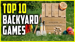 Best Backyard Games 2023 | Top 10 Best Backyard Games for Adults