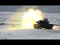 the winter military exercises of Russian army units - зимние учения подразделений российской армии