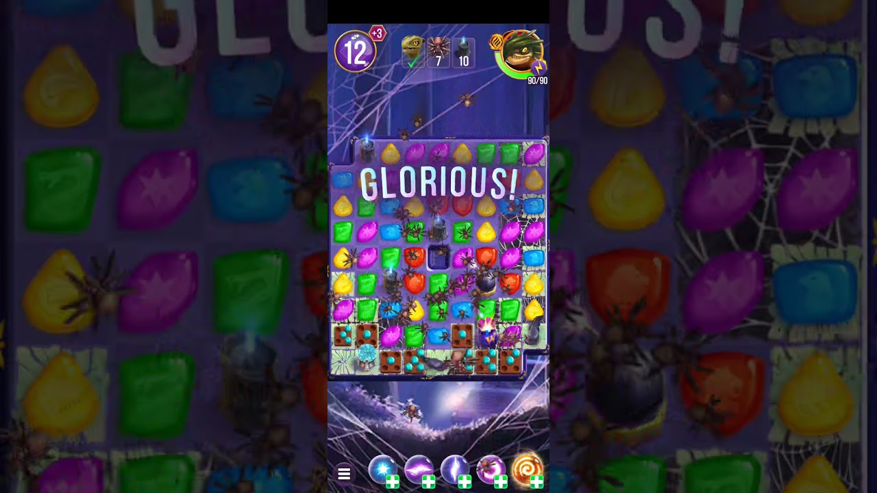 Harry Potter: Puzzles & Spells level 1737 no boosters