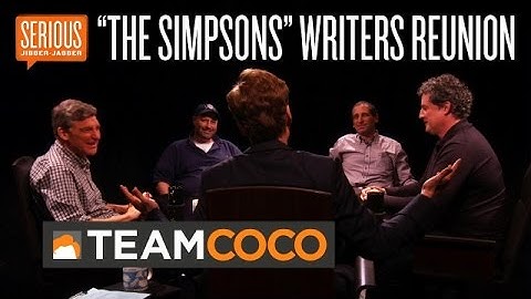"The Simpsons" Writers Reunion -- Serious Jibber-Jabber with Conan O