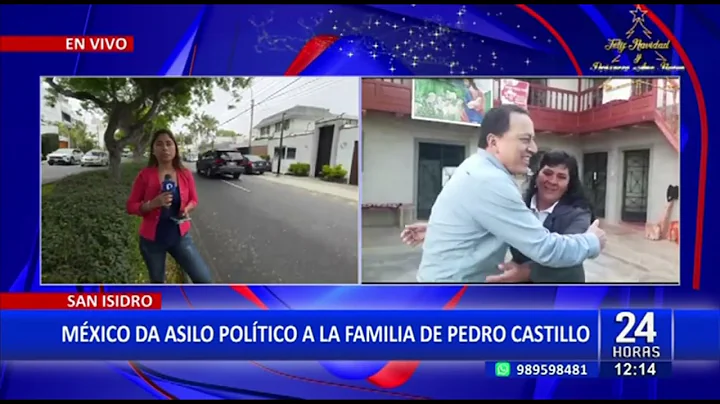 24Horas VIVO | Desde los exteriores de la residenc...