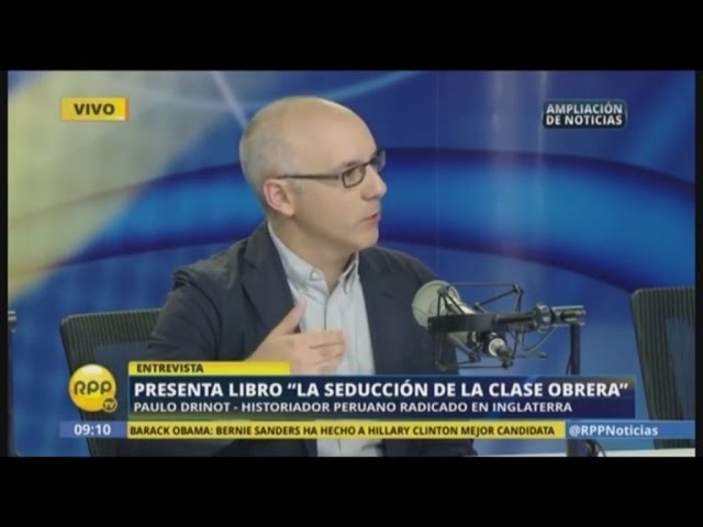 Watch Una nueva manera de pensar la historia obrera del Perú - Paulo Drinot en RPP on YouTube.