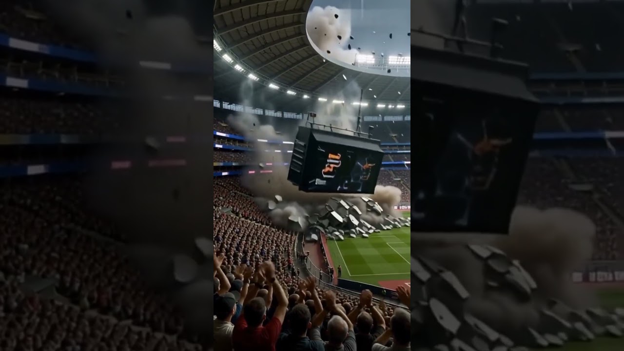 Destruction of the Mega Stadium" 🏟️⚡