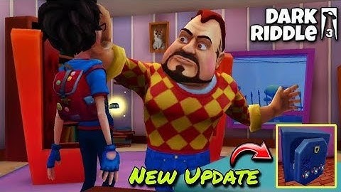 Dark Riddle: Scary Neighbor - Gameplay Walkthrough Part 1 - Tutorial: Levels 1-3 (iOS, Android)#